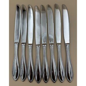 8 Wallace AMERICAN TRADITION Stainless Steel Dinner Knives Indonesia